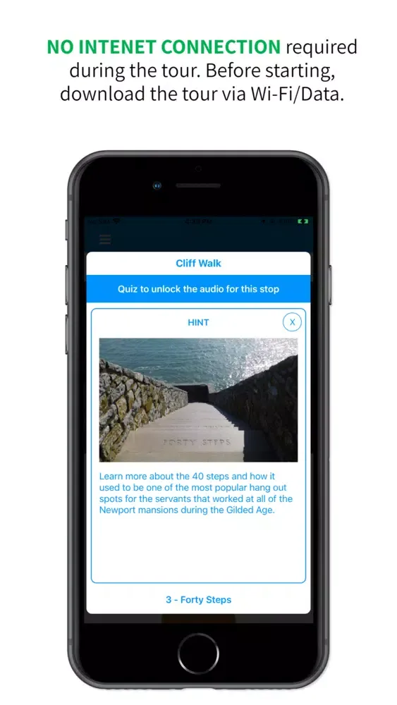 Cliff Walk Scavenger Hunt سکرین شاٹس