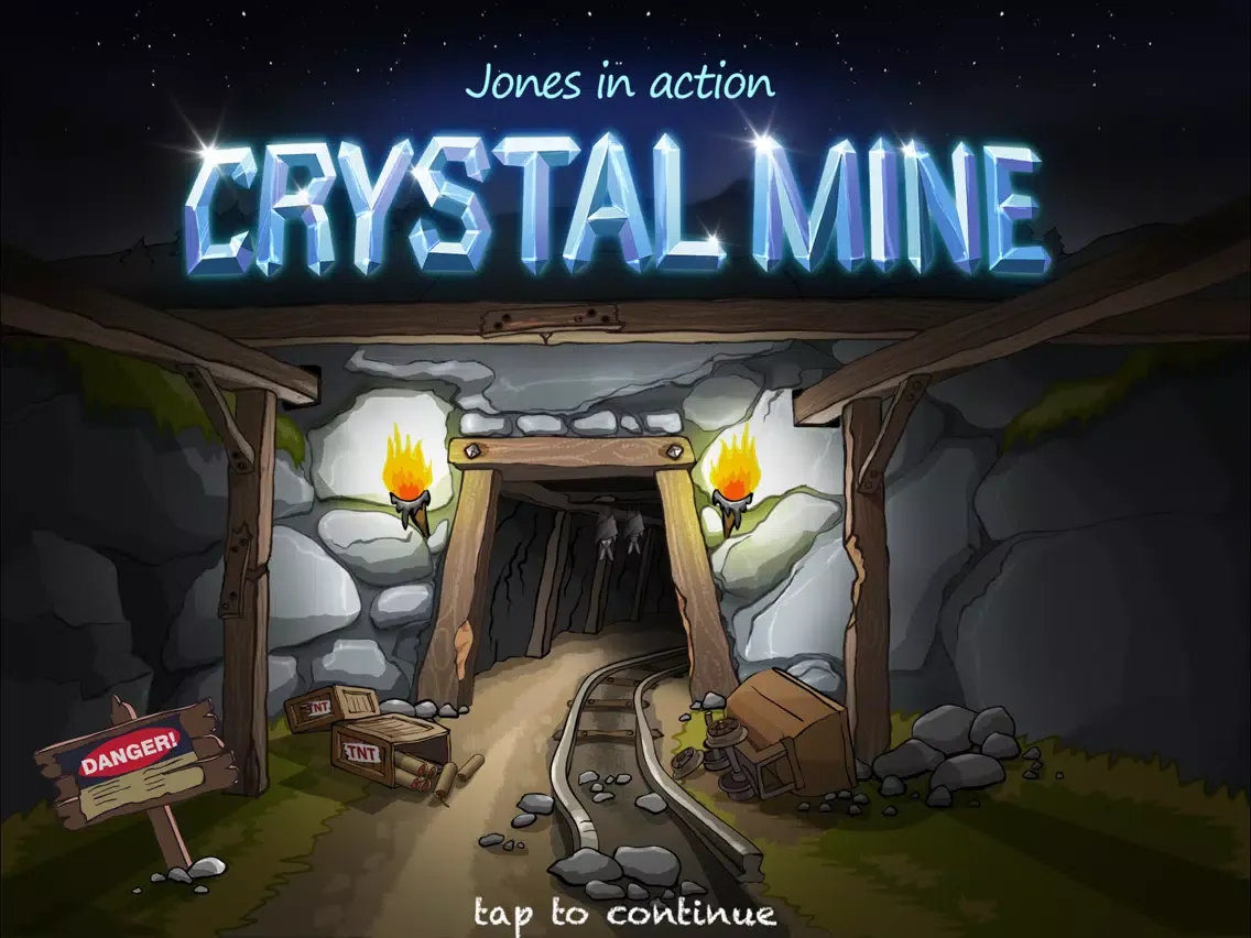 Zrzuty ekranu Crystal Mine - Jones in action iPad 