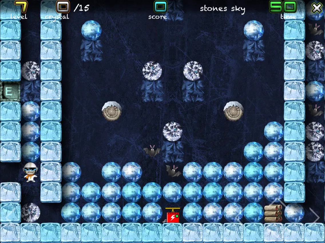 Zrzuty ekranu Crystal Mine - Jones in action iPad 