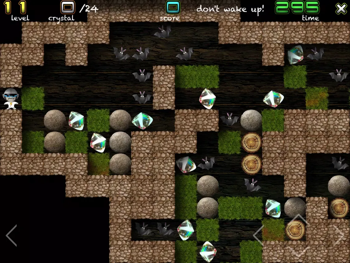 Zrzuty ekranu Crystal Mine - Jones in action iPad 