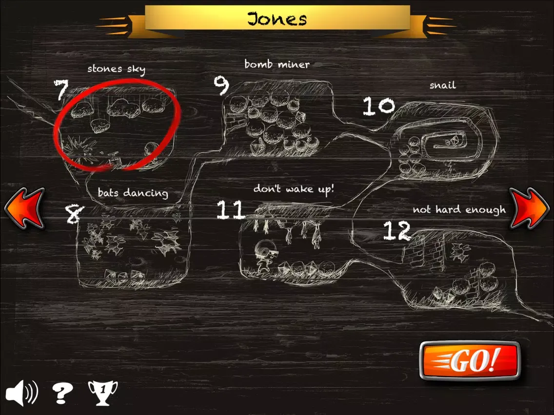Zrzuty ekranu Crystal Mine - Jones in action iPad 