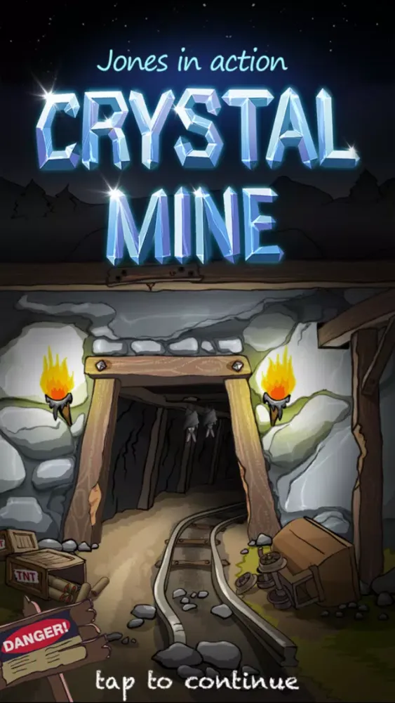 Zrzuty ekranu Crystal Mine - Jones in action