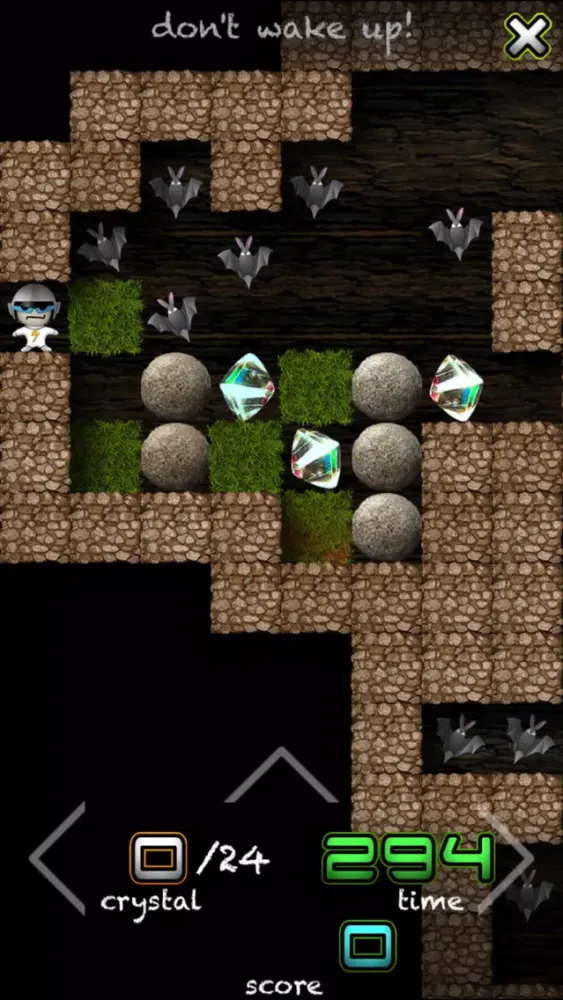 Zrzuty ekranu Crystal Mine - Jones in action