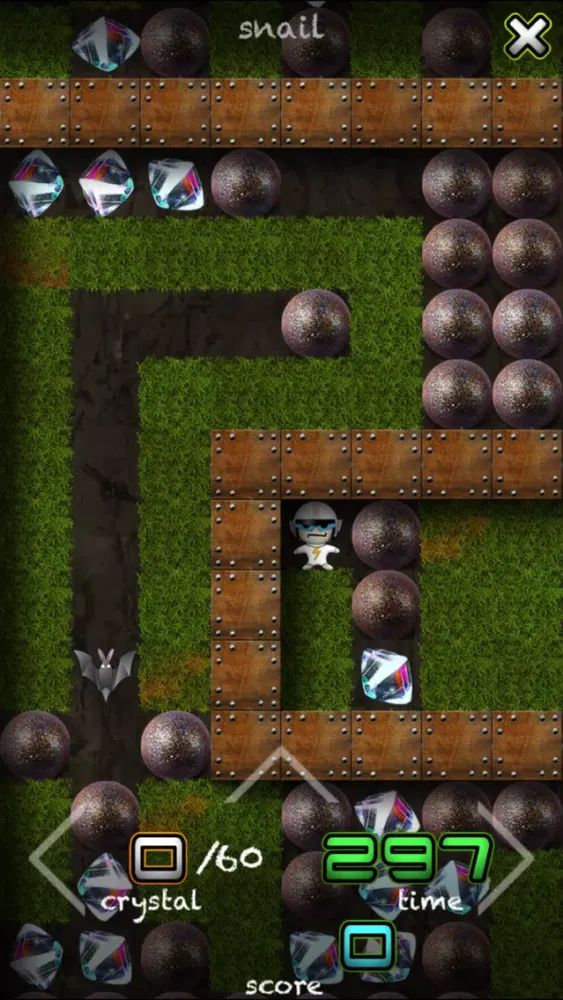 Zrzuty ekranu Crystal Mine - Jones in action