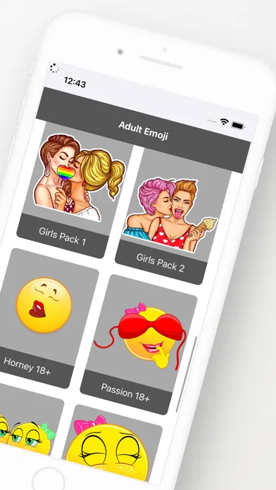 Capturas de pantalla de Adult Emoji Dirty Edition