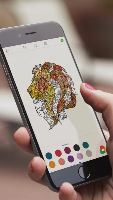 Screenshot di Adult Animal Coloring Pages