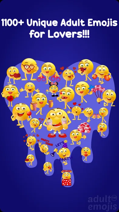 Capturas de pantalla de Adult Emoji Keyboard Stickers