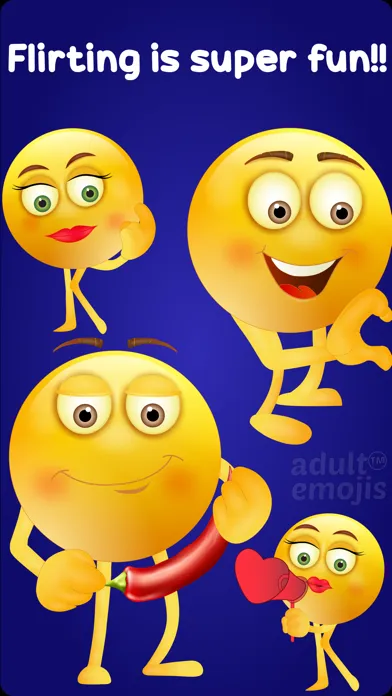 Capturas de pantalla de Adult Emoji Keyboard Stickers