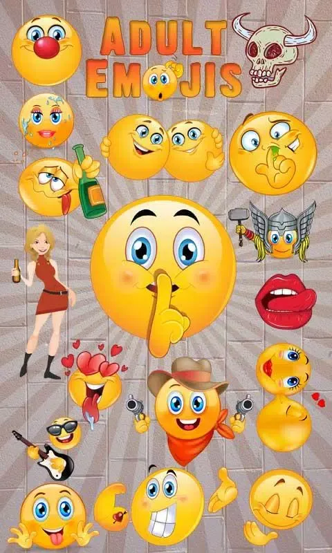 Adult Emojis & Dirty Emoticons Screenshots