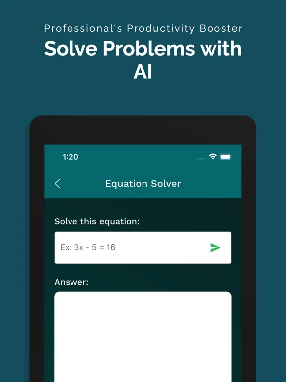 Capturas de pantalla de ChatPro - AI Assistant iPad 