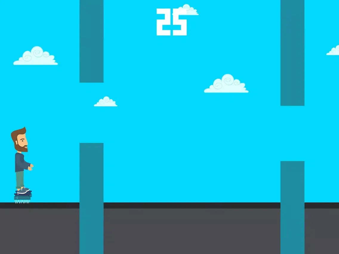 Zrzuty ekranu Flying Your Hoverboard iPad 