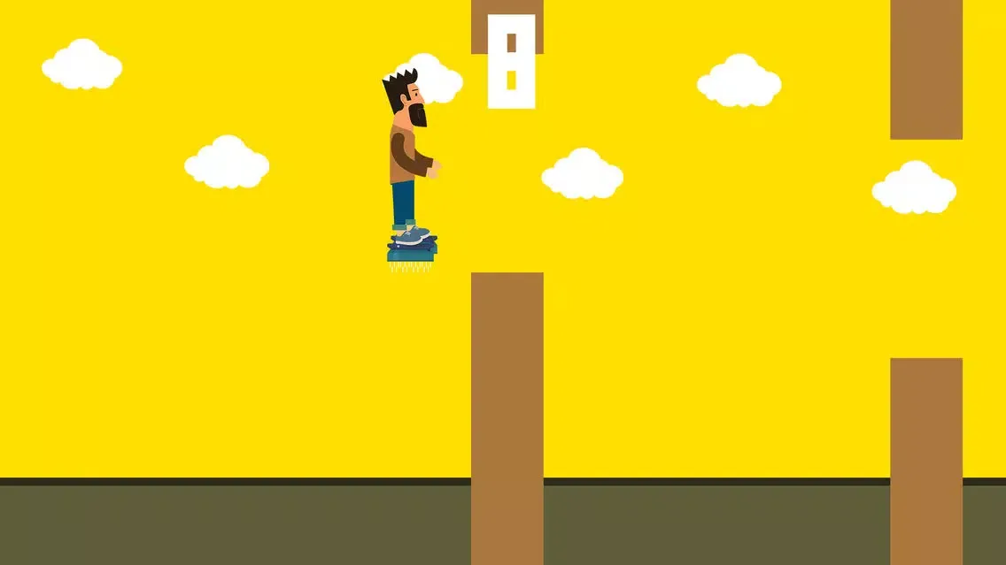 Zrzuty ekranu Flying Your Hoverboard