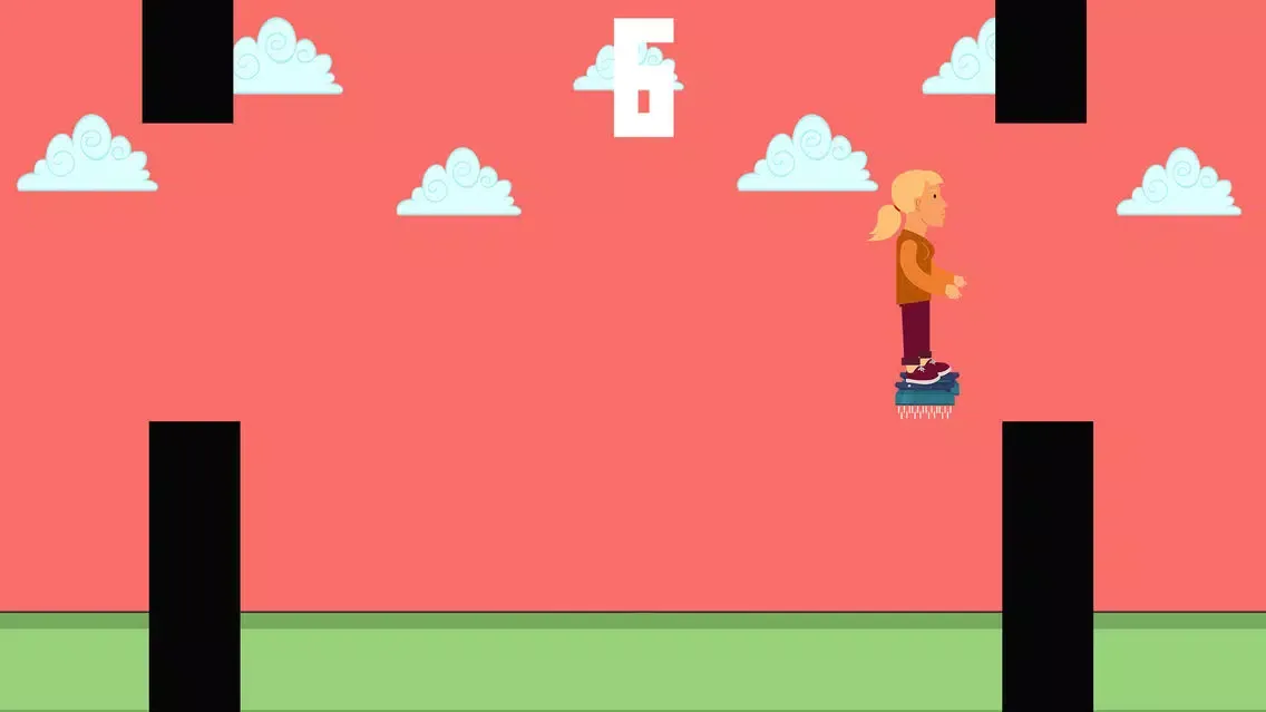 Zrzuty ekranu Flying Your Hoverboard