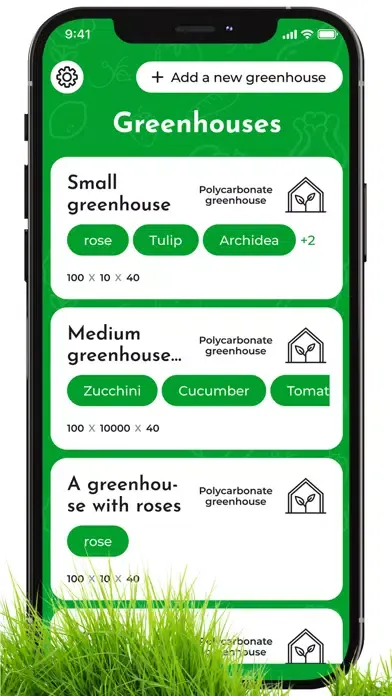 Ảnh chụp màn hình của Greenhouse - Manager