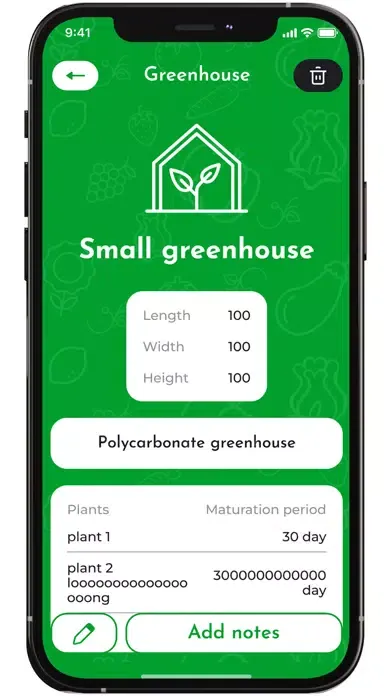 Ảnh chụp màn hình của Greenhouse - Manager