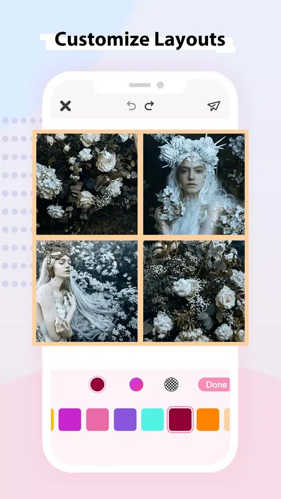 Picture Collage Maker-Fun Gird Screenshots
