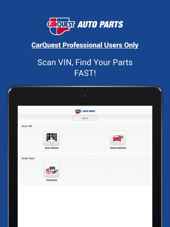 صور Carquest Professional iPad 