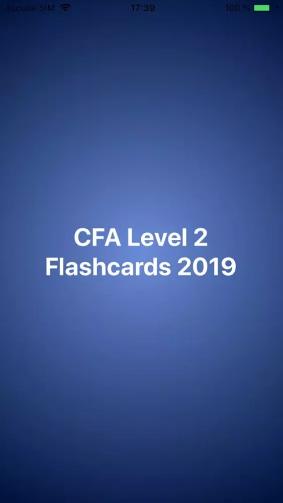 صور CFA Level 2 Flashcards 2019