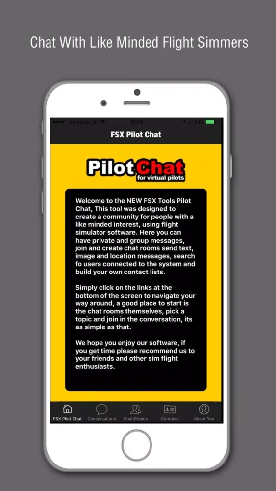 FSX Pilot Chat Screenshots