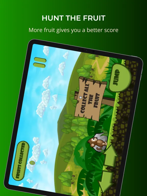 Monkey Rush - Cool Running iPad 應用截圖