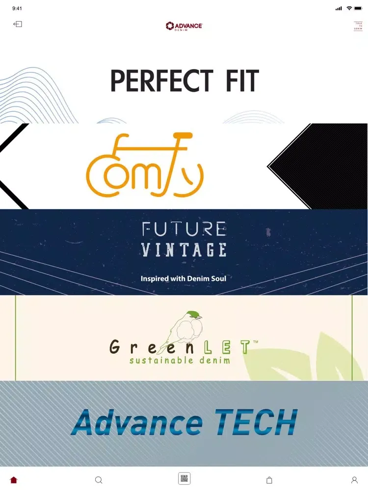 Advance Denim iPad  سکرین شاٹس