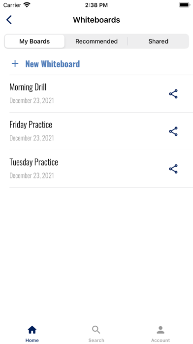 Capturas de pantalla de USAL Mobile Coach