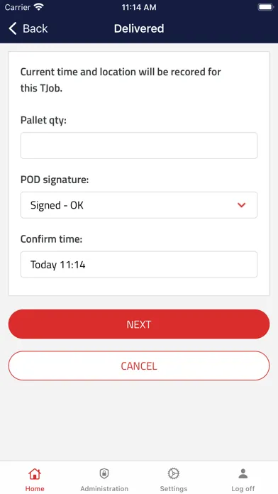 Advanced Delivery Tracker應用截圖