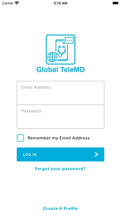 Ảnh chụp màn hình của Global TeleMD