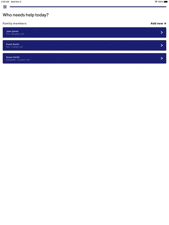 Online Medic iPad  Screenshots