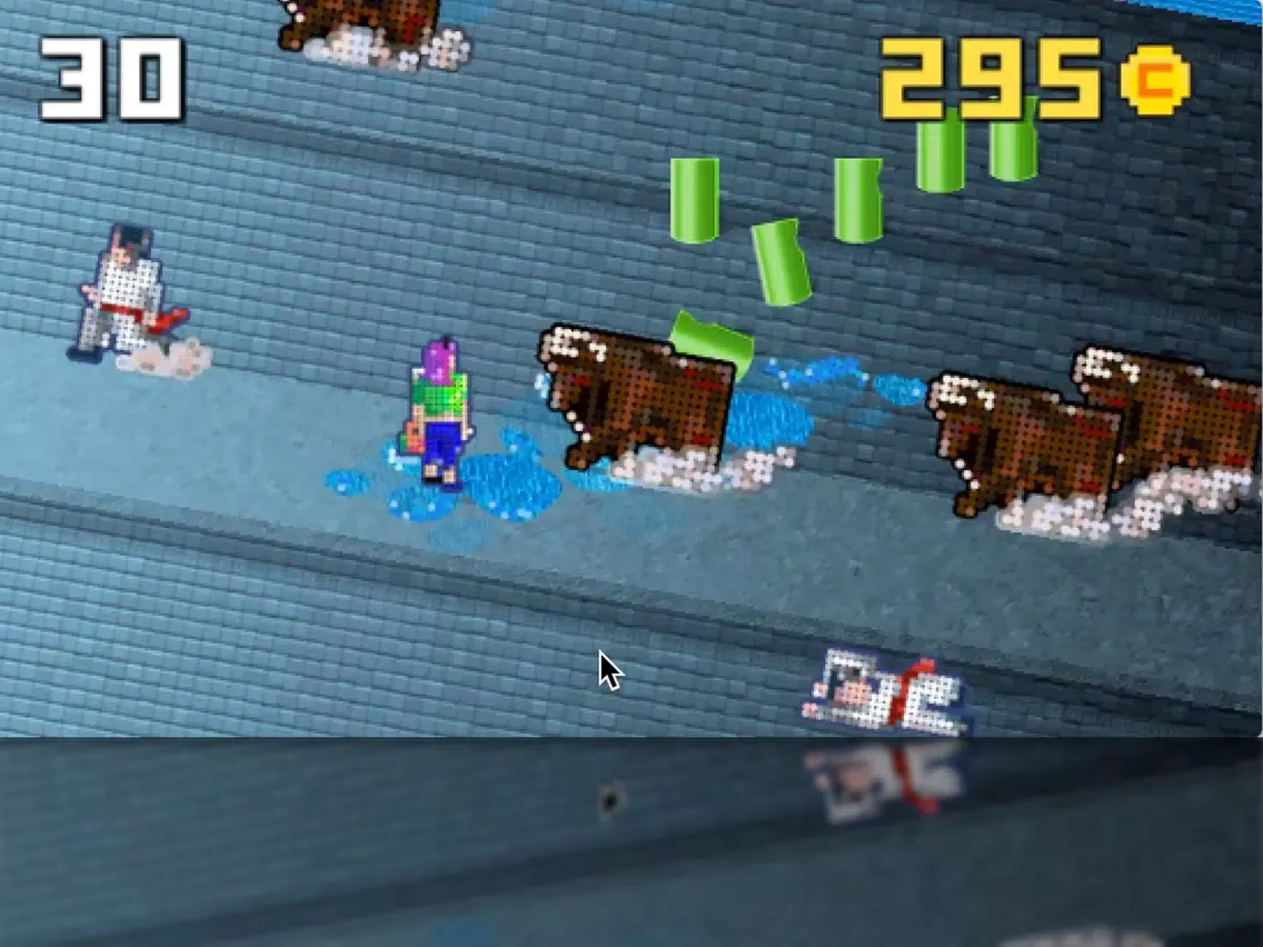 Tangkapan layar Crossy Pamplona iPad 