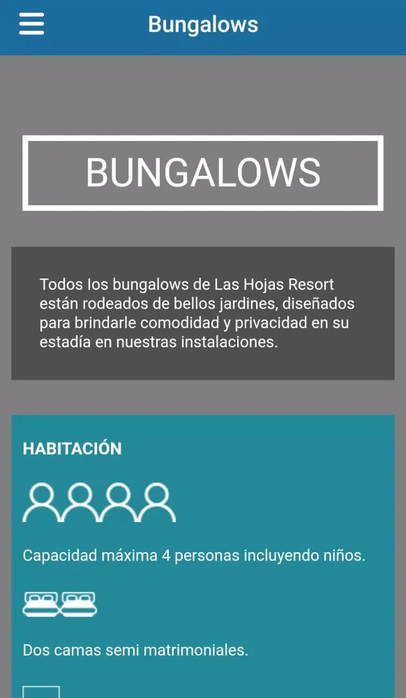 Las Hojas Resort應用截圖