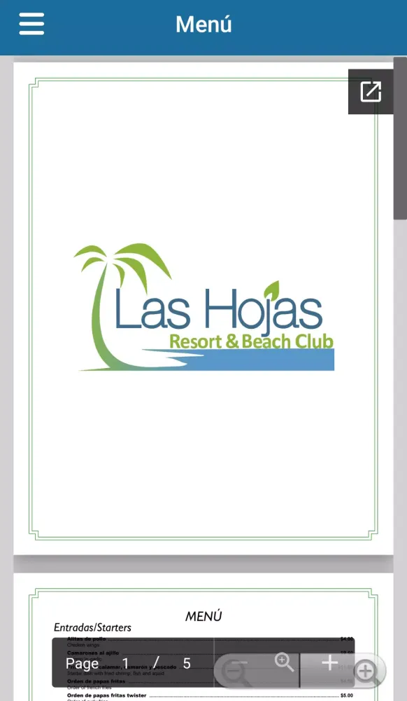 Las Hojas Resort應用截圖