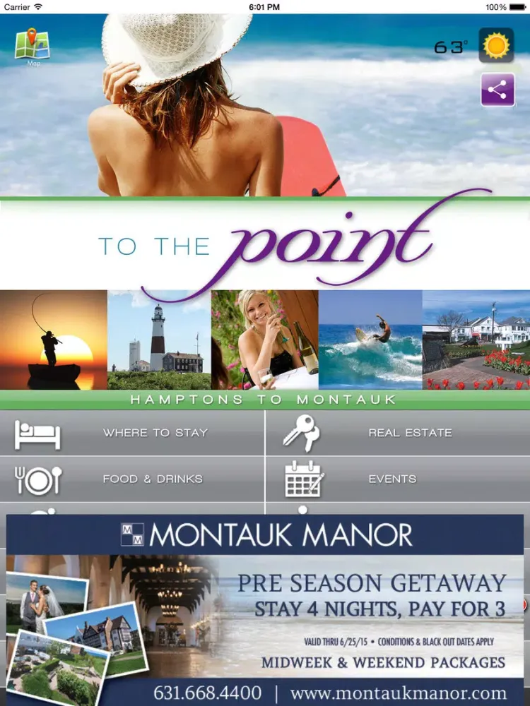TTP - Hamptons to Montauk iPad 应用截图