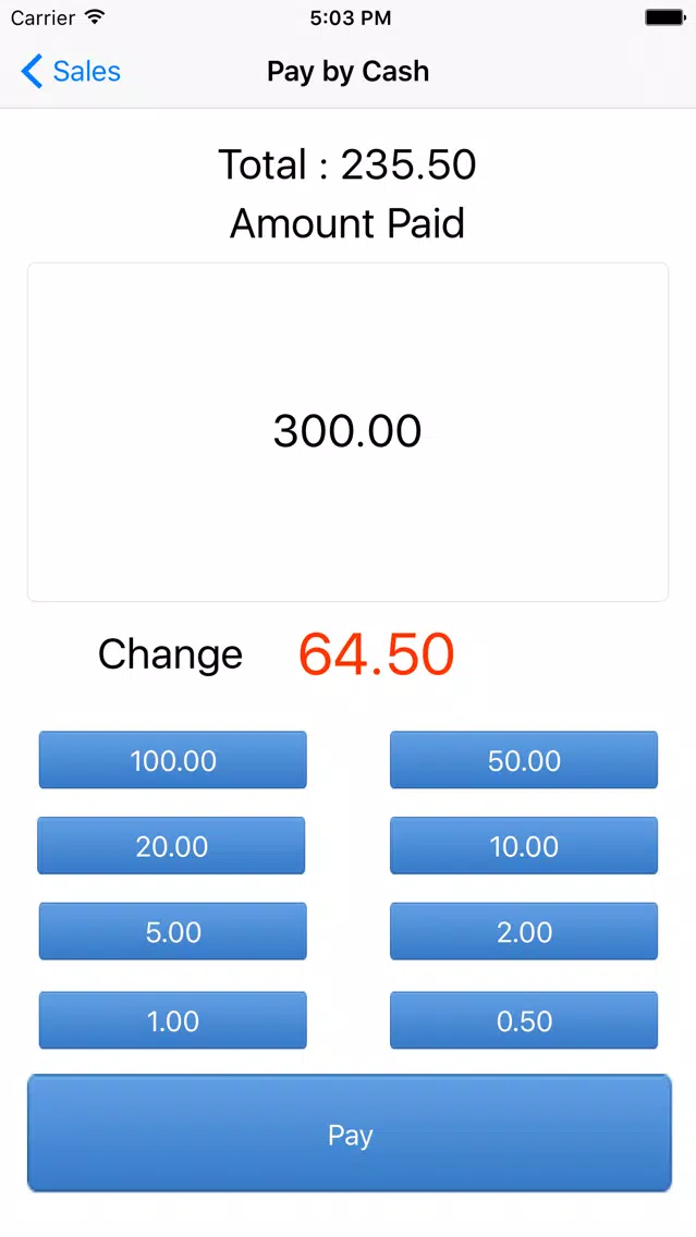 RMS iPOS Screenshots