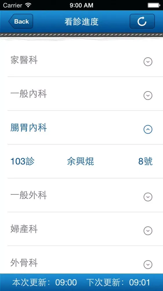 Tangkapan skrin 清泉醫院
