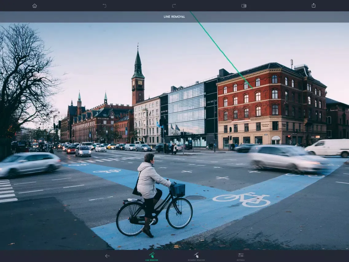 Ảnh chụp màn hình của TouchRetouch for Tablet iPad 