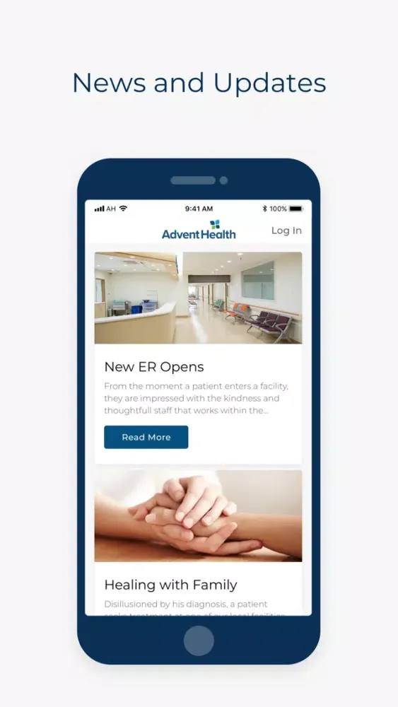 Captures d'écran de AdventHealth Connect