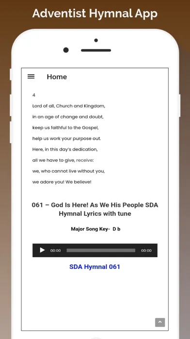 Adventist Hymnal App應用截圖