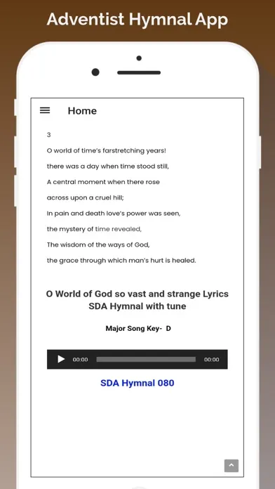 Adventist Hymnal App應用截圖
