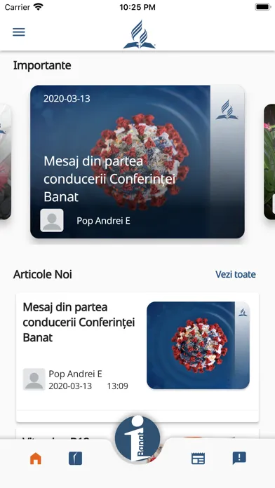 Screenshot di Info Banat