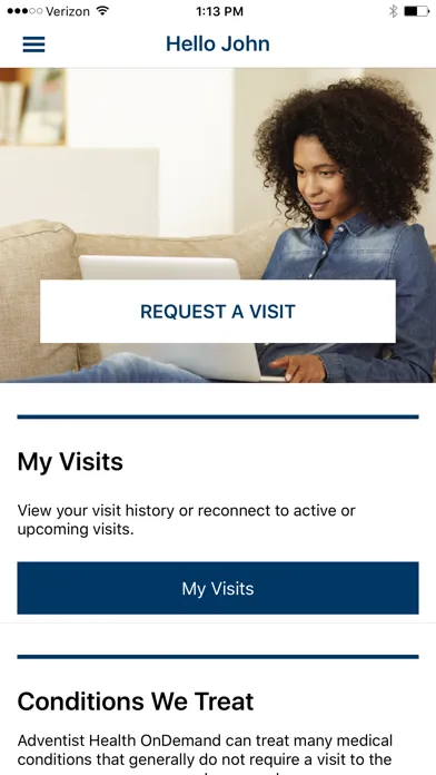 Adventist Health (AH OnDemand) Screenshots