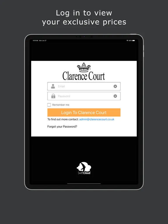 Captures d'écran de Clarence Court iPad 