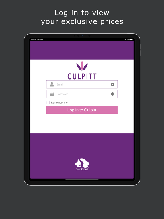 Culpitt iPad 應用截圖