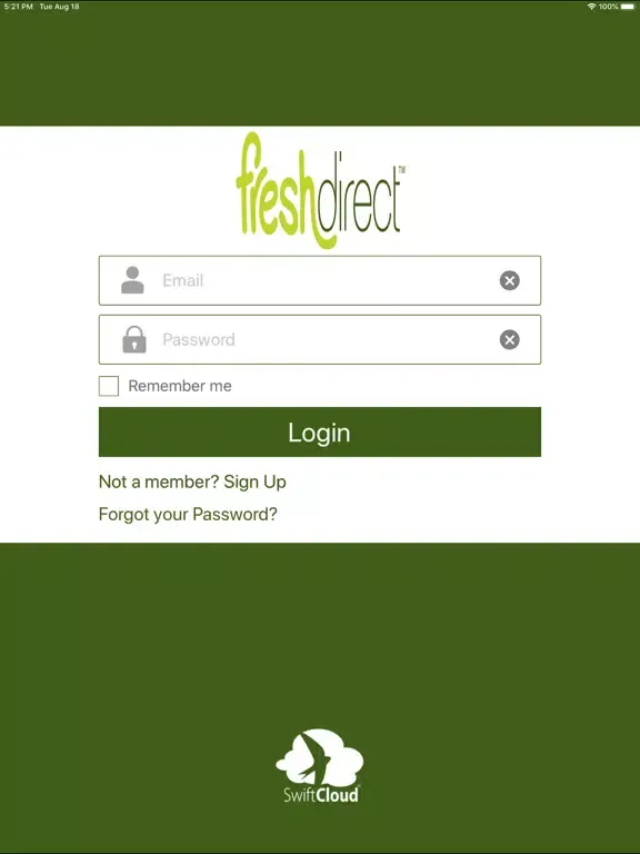Fresh Direct iPad  স্ক্রিনশট