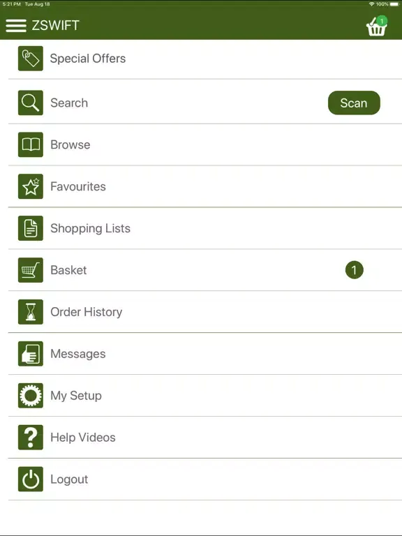 Fresh Direct iPad  স্ক্রিনশট