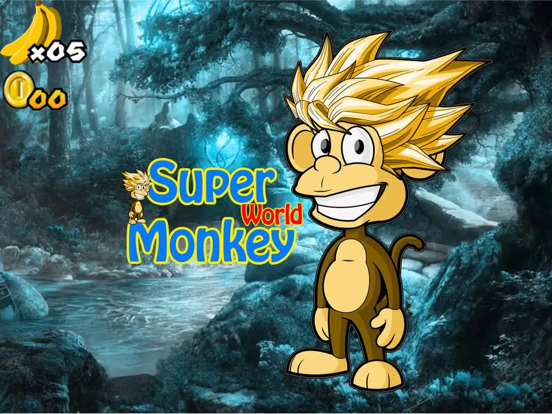 Super Monkey World - Adventures Banana Game island iPad  سکرین شاٹس