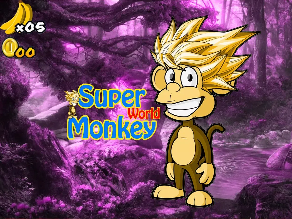 Super Monkey World - Adventures Banana Game island iPad  سکرین شاٹس