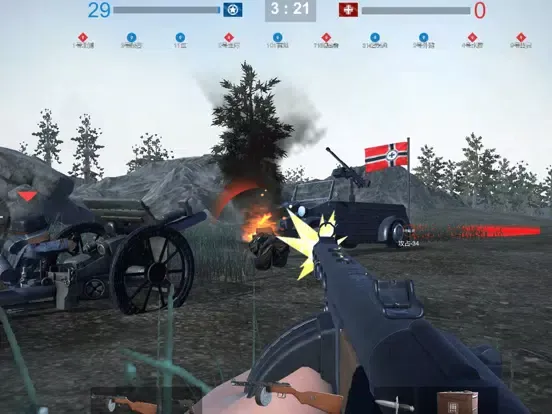 Ardennes Fury: WW2 FPS Guns iPad  স্ক্রিনশট