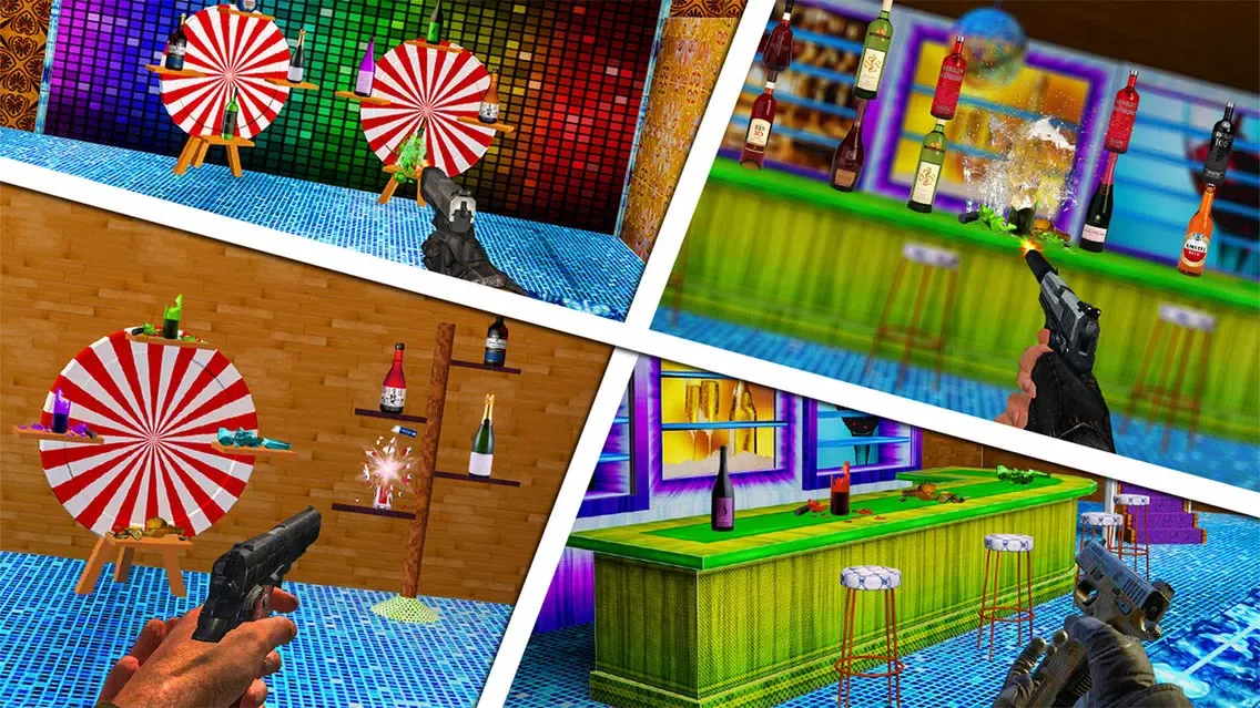 Capturas de tela do Adventure Bottle Smash Hit: Ultimate Strike