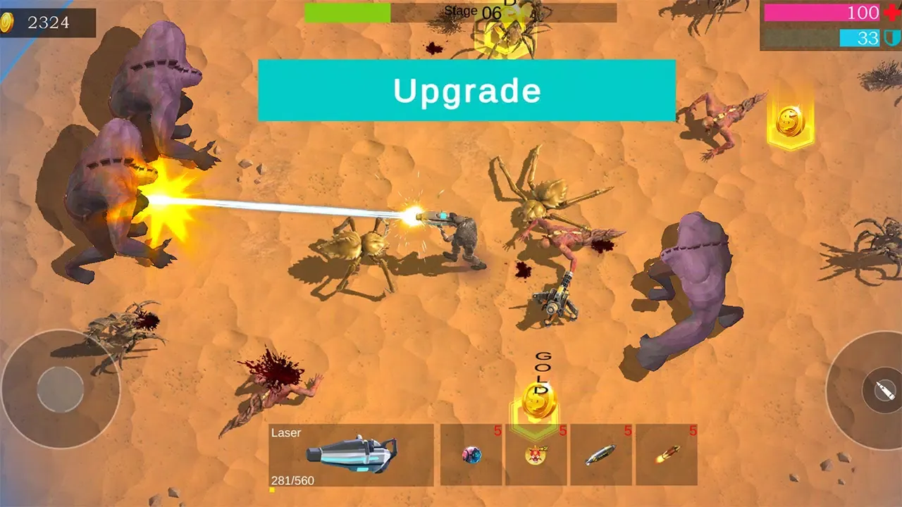 Alien Warrior Survivors应用截图